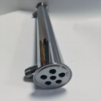 SS304 Colonne De Bière Équipement De Brassage De Bière Tour De Distillation 51mm 450mm Longueur 1/2 "NPT Filetage Mâle 6 Tubes De Condenseur Intérieur