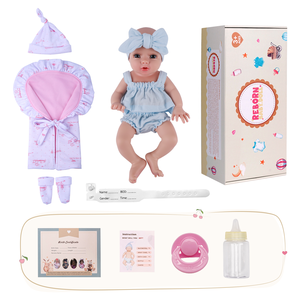 Babeside Terry 12" 30cm Wholesale Price Full Body Platinum <strong>Silicone</strong> 100% <strong>Silicone</strong> Baby Lifelike Reborn Dolls - Product Image 6