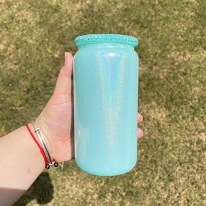 Tapas de Plástico de 16 oz con Diamantes de Imitación y Orificio para Pajita, para Vasos y Latas de Cerveza de 16 oz, Cubierta de Plástico Multicolor a Prueba de Fugas para Vasos - Product Image 5