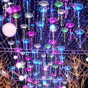 Internet celebrità chiara fibra ottica lampada Mella <span class=keywords><strong>esterno</strong></span> impermeabile LED albero appeso <span class=keywords><strong>lampadario</strong></span> <span class=keywords><strong>per</strong></span> decorazione blocco Area scenica - Product Image 2