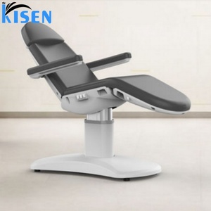 Kisen Luxury Black Remote Control Massage Therapy <b>Bed</b> <b>Table</b> Foldable Brown Recliner Electric Beauty <b>Lash</b> <b>Bed</b> - Product Image 1