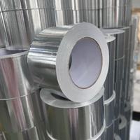 Ruban adhésif en aluminium gaufré résistant à la chaleur (120°C), découpé sur mesure, tolérance ±0,1 mm, étanche, pour systèmes CVC