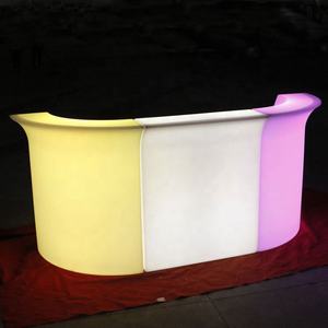 โต๊ะน้ำชาเฟอร์นิเจอร์โต๊ะบาร์ LED เรืองแสงใช้กลางแจ้งงานปาร์ตี้ค็อกเทล9.7KTV - Product Image 5