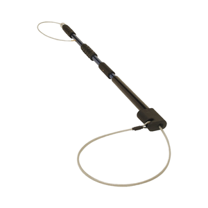 Hondenluxe roestvrijstalen vierkante veiligheidshek van hoge kwaliteit met één raam, schuifbaar en intrekbaar trapontwerp - Product Image 4