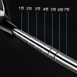 Support de canne à pêche pliable en acier inoxydable, pour utilisation avec boîte de pêche - Product Image 3