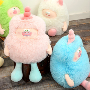 Juguete de Peluche de Insecto de Pelo Largo, Muñeco Adorable Sete <span class=keywords><strong>Dudu</strong></span>, Juguete de Peluche Relleno de Algodón PP, Almohada Abrazable, Regalo de Cumpleaños, Venta al por Mayor 31cm-50cm - Product Image 3