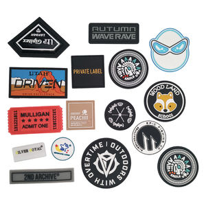 Écusson en caoutchouc Logos personnalisés Écussons en PVC Écussons en PVC souples 3D personnalisés Écussons en caoutchouc en PVC - Product Image 2