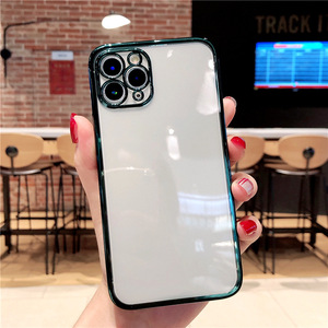 Thiết kế mới sang trọng sáng mạ trường hợp điện thoại, mềm TPU Bumper cho iPhone 13 14 15 16 Pro Max - Product Image 2