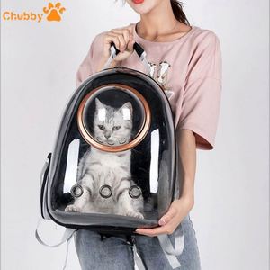 Mochila transportadora de mascotas tipo cápsula espacial, transparente y brillante, de gran espacio, para exteriores, la más vendida. - Product Image 6