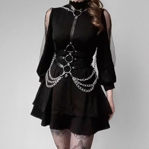 Factory direct sales of leather bondage chains, openwork clothing, accessories, couple's BDSM props, performance <b>costumes</b>, and - Product Image 2