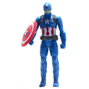 Aangepaste Dihao Wholesale Marvel Figure Speelgoed 18Cm Spiderman Captain Super Hero Action Figure