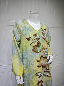 Abayas de luxe de Dubaï, <span class=keywords><strong>Djellaba</strong></span> de l'Aïd, Robe longue à sequins et fleurs pour femmes musulmanes, Kaftan turc, Caftan marocain, Jalabiya pour <span class=keywords><strong>femme</strong></span> - Product Image 5