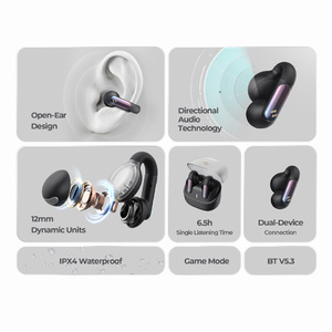 Havit TW980 BT5.3 TWS Écouteurs sans fil à oreille ouverte Écouteurs intra-auriculaires Écouteurs OWS Écouteurs sans fil pour <span class=keywords><strong>iphone</strong></span> - Product Image 3