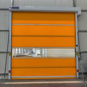 <span class=keywords><strong>Porte</strong></span> à enroulement rapide en PVC haute vitesse, automatique, commerciale, pour entrepôt, quai, ou portail - Product Image 6