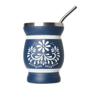 Juego de Tazas de Mate de Acero Inoxidable de Doble Pared y Aislamiento al Vacío, Clásico, 8 oz/240 ml, Venta al Por Mayor Personalizada - Product Image 5