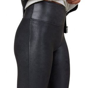 Nuovi Leggings ad Alta Elasticità per Donna, Pantaloni da Fitness e Yoga in <span class=keywords><strong>Ecopelle</strong></span> - Product Image 4