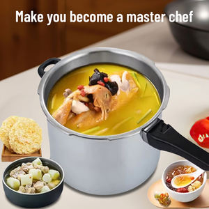 หม้อความดันอะลูมิเนียม4L ตรงตัวออกซิไดซ์เตาแก๊สและเตาแม่เหล็กไฟฟ้า - Product Image 5