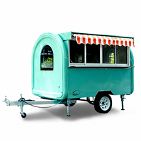 Camion de café en plein air Offre Spéciale, remorque de nourriture de Concession de Hot-Dog entièrement équipée sur mesure