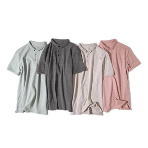 Venta al por mayor a granel <span class=keywords><strong>Comprar</strong></span> barato 95 algodón 5 Spandex Slim Fit Polo Golf Oficina Uniforme en Polo para hombre <span class=keywords><strong>Ropa</strong></span> Fasion - Product Image 1