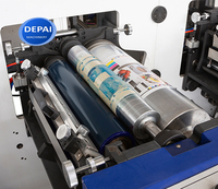 Machine d'impression flexographique modulaire de type pétale en aluminium pour étiquettes multicolores de 450 mm, avec servomoteurs complets, fabriquée par une usine professionnelle