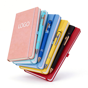 <span class=keywords><strong>Cuaderno</strong></span> de Regalo Personalizado al por Mayor, con Cubierta de PU y Espiral, Cierre Elástico, Forrado, Recuerdo, Fábrica Profesional - Product Image 2