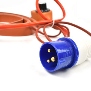 XIAOSHU 25*3000mm in Silicone flessibile cuscinetto riscaldante in gomma 220v 450w Silicone riscaldatore tubo con quadrante termostato - Product Image 2