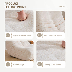 Sofá Moderno Compresible de Alta Calidad, Juego de Sofás de Espuma Comprimida Tipo Oruga, Silla de Lectura Cómoda, Sofá Perezoso, Sofá Puff - Product Image 5