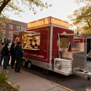 Remolque de Comida Comercial Mediano, Carrito Móvil para Hot Dogs, Papas Fritas, Fideos, Pasta, Camión de Comida en Venta en <span class=keywords><strong>España</strong></span> y Filipinas - Product Image 3