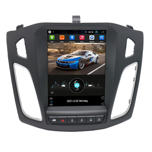 Lecteur multimédia de voiture 9.7 pouces pour <span class=keywords><strong>Ford</strong></span> <span class=keywords><strong>Focus</strong></span> <span class=keywords><strong>2012</strong></span>-2018 WiFi Carplay Navigation GPS Android voiture stéréo Audio DVD Autoradio - Product Image 1