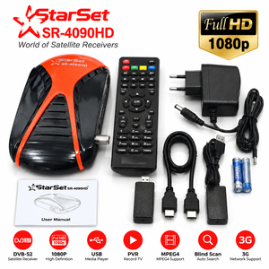 Récepteur satellite mini HD Star DVB-S2 H.264 FTA, boîte <span class=keywords><strong>TV</strong></span> numérique gratuite - Product Image 2