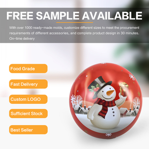 Jinyuanbao Cmyk In Đầy Đủ Bóng Hình Dạng Trang Trí Kim Loại Kẹo Sô Cô La <span class=keywords><strong>Tin</strong></span> Có Thể Cho Giáng Sinh - Product Image 3