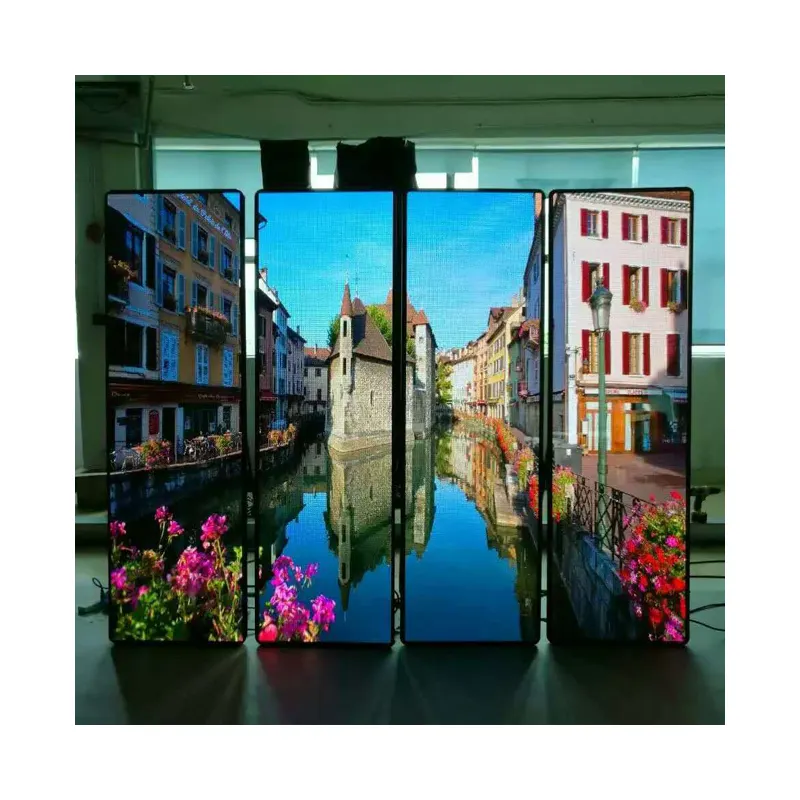 Indoor P1.8 P2 P2.5 P3 Floor Standing Full Color Poster LED Display Digital Signage P2 LED Video Wall