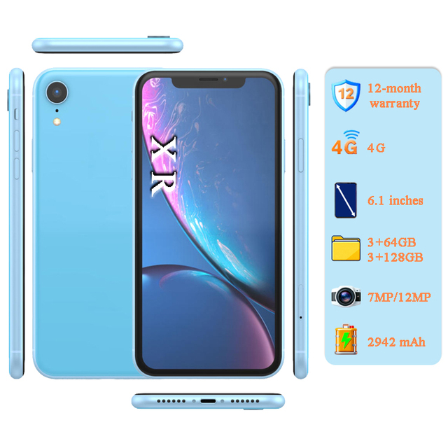 Hot Selling 100% Original Mobile Phones for XR 64GB/128GB [12MP Camera] Unlocked Global Version 4G Smartphone A+ Quality