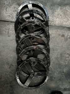 Nhà Máy Bán buôn sắt dễ uốn Van cổng cơ thể nắp ca-pô gốc tốt EPDM cao su nắp thép không gỉ bu lông HạT Giá thấp - Product Image 6