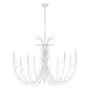 Lustre suspendu moderne en <span class=keywords><strong>métal</strong></span> avec design en forme de branche, lampe décorative pour îlot de cuisine, salle à manger, salon - Product Image 3