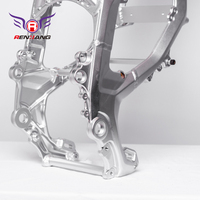 Cadre en alliage d'aluminium 6061 forgé et poli de l'usine Renhang pour le système de carrosserie de moto Ultra Bee, norme internationale