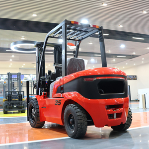 Fábrica Atacado Barato 3 Ton 3.5ton Empilhador De Alcance Telescópico Empilhadeira 3 Ton Diesel Empilhadeira com Anexos - Product Image 2