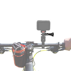 ขายึดกล้องแอคชั่น Feichao ทำจากสแตนเลส ปรับได้ สำหรับ GoPro 12 13 ติดตั้งกับแฮนด์จักรยาน - Product Image 1