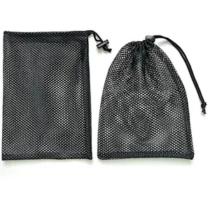 Nylon Mesh Draw string Bag Mesh Ditty Bag zur Aufbewahrung von Geräten