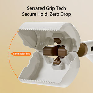 ABS Tragbare Katzen- und Hundekotschaufel Selbstreinigendes Haustier-Toiletten-Reinigungswerkzeug Zubehör für Kotentsorgung - Product Image 2