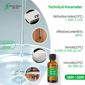 Agent de finition mat réactif modifié au silicone SR-246, résistant à l'usure, pour peintures, revêtements, encres, finitions mates et peintures plastiques PDMS - Product Image 2