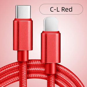 Câble de charge rapide pour voiture de type C vers L PD27W 1M <span class=keywords><strong>2m</strong></span> 3M en gros, adapté au chargeur de téléphone portable, câble de charge pour <span class=keywords><strong>iPhone</strong></span> - Product Image 1