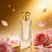 Flacon de parfum en verre carré de voyage 30ml 50ml 100ml, flacon pulvérisateur de parfum vide à brume fine, diffuseur à bâtonnets, 100 pièces