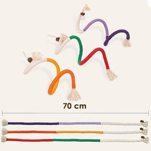 لعبة مضغ القط المقاوم للعض ، حبل أسنان تفاعلي هريرة لتنظيف الأسنان - Product Image 6