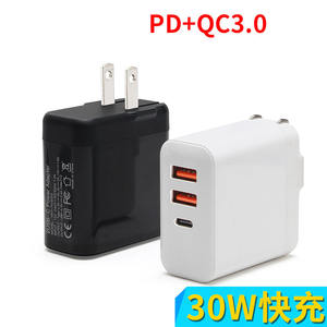 Tech Pd 33W 30W Gan Pps Snellader Adapter Usb Mini Usb C Pd Qc Muur Oplader Voor Mobiele Telefoon Ipad Tablet Iphone14 - Product Image 5