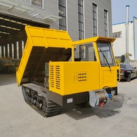 Niedriger Preis Hot Sale Mini Transporter Dump Mini Bulldozer All Terrain Mini Truck Crawler Bulldozer Kleine Crawler Bulldozer