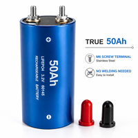 Precio de fábrica: Celdas de batería LiFePO4 LFP60145 de 3.2V 50Ah con terminales roscados, 2000 ciclos, UN38.3, para almacenamiento solar, venta al por mayor