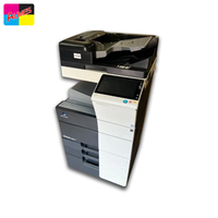Mesin C454 C554 Bekas untuk Konica Minolta Bizhub C554e 554 C654, Printer Multifungsi Warna A3 A4 MFP yang Direkondisi