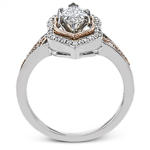 Anello da Donna con Grande Zirconia Cubica Taglio Marquise, Gioiello alla Moda - Product Image 3