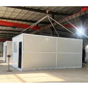 Installation <span class=keywords><strong>rapide</strong></span> Maison préfabriquée portable 20 pieds Panneau sandwich Maison préfabriquée préfabriquée Maison pliante pour entrepôt - Product Image 4